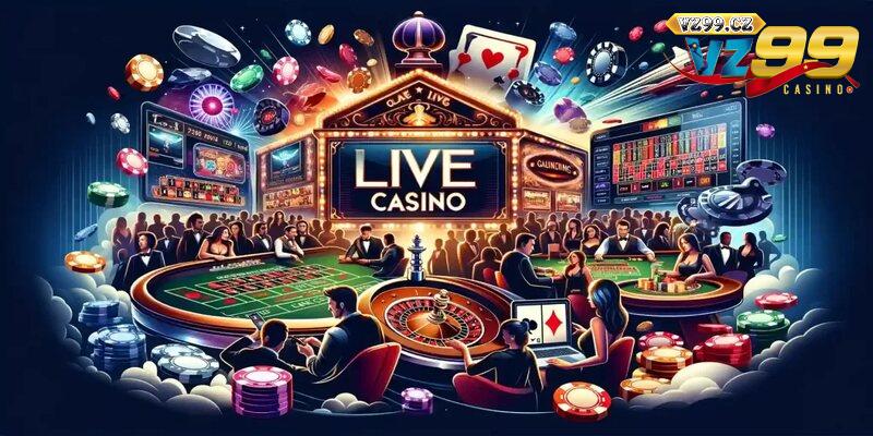 ON Live Casino - Sảnh Game chất lượng cao tại nhà cái VZ99